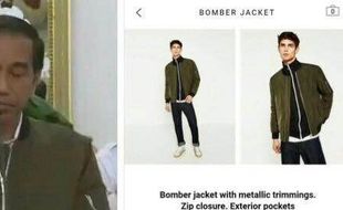 Pengamat Mode Turut Komentari Jaket Bomber Jokowi