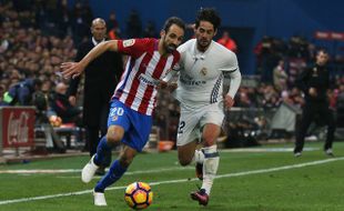 LIGA SPANYOL : Derby Madrid: Misi Atletico Putus Rekor Madrid di Bernabeu