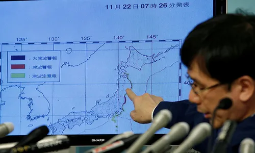 GEMPA JEPANG : Gempa 6,9 SR, Fukushima Terancam  Diantam Tsunami