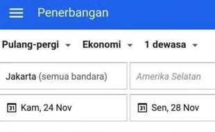 Mudahkan Berwisata, Google Penerbangan Meluncur di Indonesia