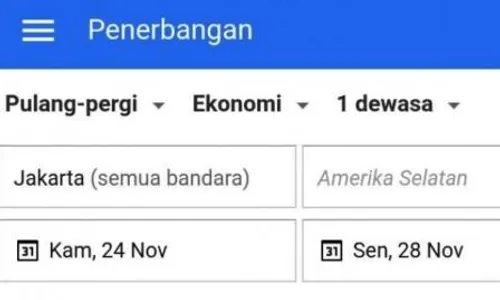 Mudahkan Berwisata, Google Penerbangan Meluncur di Indonesia