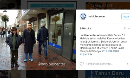 Kabar BJ Habibie Meninggal Hoax!