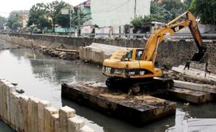 BANJIR SEMARANG : Bebas PKL, Pemkot Normalisasi Sungai Progo