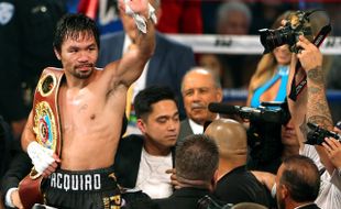 TINJU DUNIA : Usai Kalahkan Vargas, Pacquiao Berpeluang Lawan Mayweather Lagi