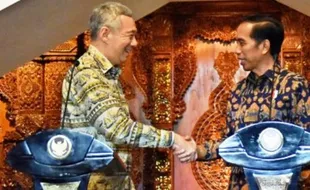 AGENDA PRESIDEN : Jokowi Sebut Kendal Industrial Park Ikon Baru Bilateral RI-Singapura