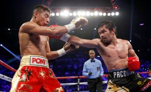 TINJU DUNIA : Balik ke Ring, Pacquiao Taklukkan Jessie Vargas