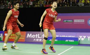 HONG KONG OPEN 2016 : Tekuk Wakil Korsel, Praveen/Debby ke Final