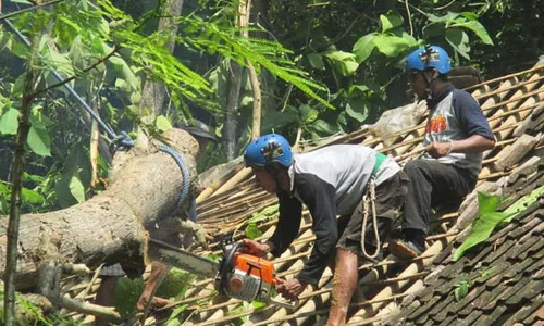 BENCANA BANTUL : Anggaran Posko Darurat Bencana Belum Cair, Relawan Gunakan Dana Sukarela