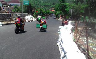 GAJAH MUNGKUR MOTORPRIX 2016 : Jalan untuk Balap Motor, CFD Wonogiri Diliburkan Sehari