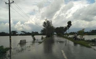 BANJIR KLATEN : Genangan Mencapai 1 M, Warga Desak Normalisasi Kali Kuning