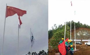 Kibarkan Bendera China di Pulau Obi, PT Wanatiara Minta Maaf