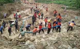 LONGSOR KARANGANYAR : Selamat dari Longsor Karangpandan, Petani Ini Meninggal karena Sakit