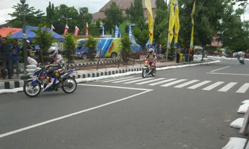 GAJAH MUNGKUR MOTORPRIX 2016 : Warga Wonogiri Usul Dibangun Sirkuit Khusus Balapan