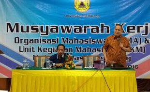 KAMPUS DI SEMARANG : USM Musyawarah Kerja di Hotel Bandungan