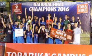 TORABIKA CAMPUS CUP :  Unsa ASMI Harus Puas Jadi Runner Up Nasional