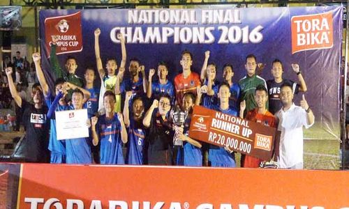 TORABIKA CAMPUS CUP :  Unsa ASMI Harus Puas Jadi Runner Up Nasional