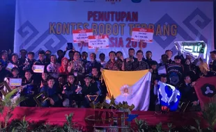 KONTES ROBOT : Gamaforce UGM Sabet Gelar Juara Umum Kontes Robot Terbang Indonesia