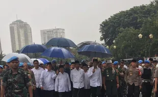 DEMO 2 DESEMBER : Akhirnya, Jokowi Salat Jumat di Monas