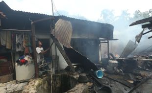 KEBAKARAN SOLO : Rumah Terbakar di Timuran Bertambah Jadi 8 Unit