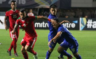 Babak I Final Piala AFF 2016, Indonesia Tertinggal 1-0 dari Thailand