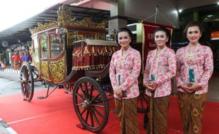 Kereta Kencana Ikon Baru Bandara Adi Soemarmo Solo