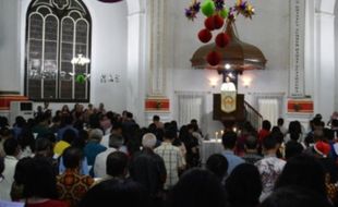 HARI NATAL 2016 : Pimpinan Kota Semarang Berpatroli di Malam Natal