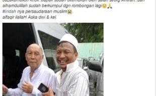 Bapak Asal Klodran Ini Sempat Hilang Pascaaksi Damai 212