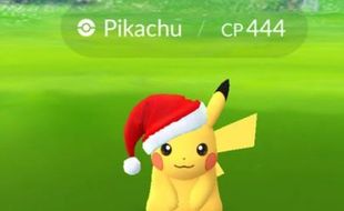 Sambut Natal, Niantic Luncurkan Pikachu Bertopi Santa Claus