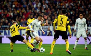 LIGA CHAMPIONS : Dijebol Dortmund 2 Gol, Madrid Harus Banyak Belajar