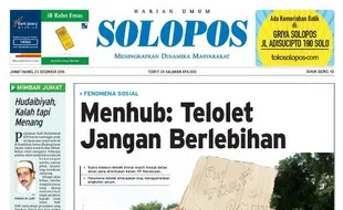 SOLOPOS HARI INI : Menhub: Telolet Jangan Berlebihan