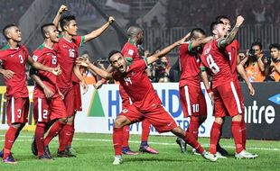 LAGA UJI COBA : 20 Pemain Timnas Senior Disiapkan Hadapi Fiji