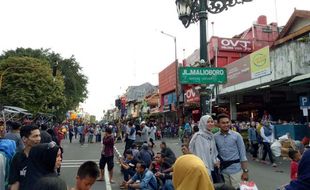 JALUR PEDESTRIAN MALIOBORO : Baru Sebulan Fasilitas Difabel Rusak