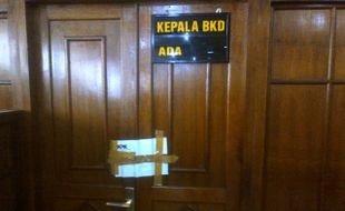 KPK Segel Ruang Kerja Bupati dan Sekda Klaten