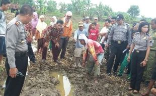 Pekerja Temukan Kerangka Manusia di Ladang Tebu Sukoharjo