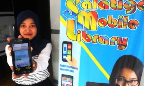 FOTO PERPUSTAKAAN SALATIGA : Salatiga Mobile Library Diluncurkan