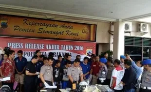 KRIMINALITAS SOLO : Polresta Ungkap 1.182 Kasus, Pencurian dan Narkoba Mendominasi