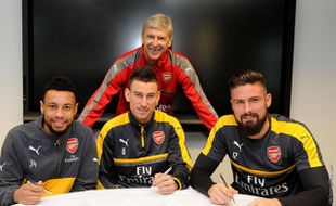 Arsenal Perpanjang Kontrak Giroud, Koscielny dan Coquelin