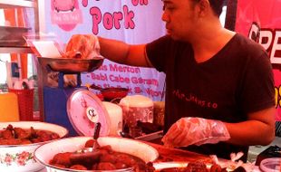 FOTO TAHUN BARU IMLEK : Begini Kuliner Daging Babi Semarang