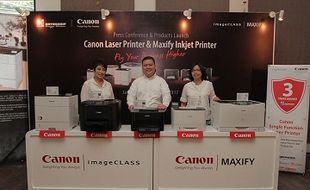 Canon Hadirkan Tiga Seri Printer MAXIFY Terbaru