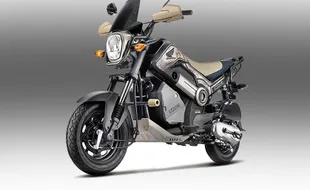 MOTOR BARU HONDA : Honda Luncurkan Navi Jenis Adventure dan Chrome Edition