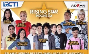 RISING STAR INDONESIA : Inilah Rangkuman Hasil Live Audition 6