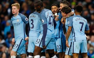 LIGA INGGRIS : Menang dengan 10 Orang, City Bermental Baja