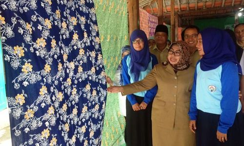 Batik Motif Sri Ratu Diperkenalkan Sebagai Motif Khas Siraman