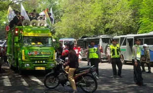 DEMO PETANI : Gagal Temui Gubernur, APTI Jateng Ancam Kerahkan Massa Lebih Banyak