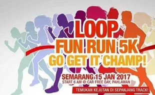 AGENDA SEMARANG : Ran Bakal Meriahkan Fun Run di CFD