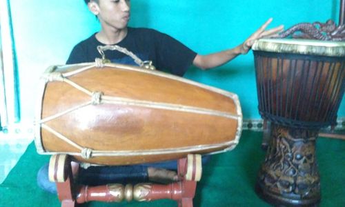 KESENIAN WONOGIRI : Cover Lagu Rock Pakai Kendang, Pemuda Manyaran Jadi Artis Dunia Maya