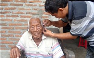 KABAR DUKA : Mbah Gotho Manusia Tertua di Dunia Asal Sragen Meninggal Dunia