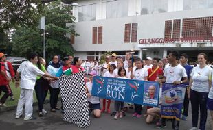 PEACE RUN SOLO : Tebarkan Semangat Perdamaian dengan Lari Bersama