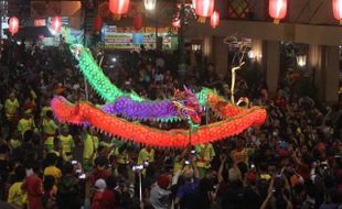 Taman Lampion ala Tiongkok Bakal Meriahkan Perayaan Tahun Baru Imlek 2018