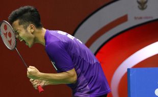 INDONESIA MASTERS 2018 : Bekuk Wakil Jepang, Anthony Ginting Juara